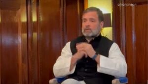 Criticizing the Bharatiya Janata Party once again in the midst of a war of words between the Congress and the BJP, Congress leader Rahul Gandhi
