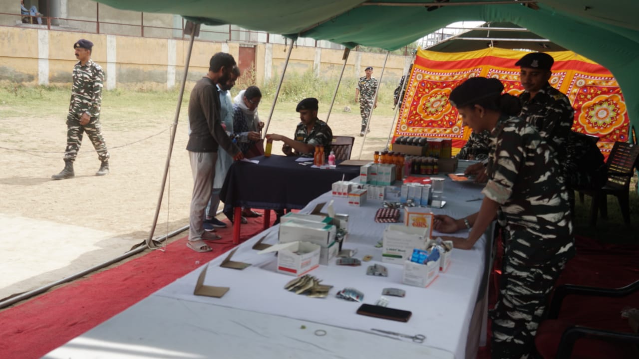 29 Bn, CRPF, Srinagar organises Medical camp at Sanat Nagar