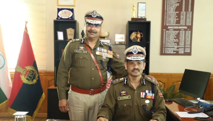 R.R Swain takes over as 17th DGP of Jammu and Kashmir