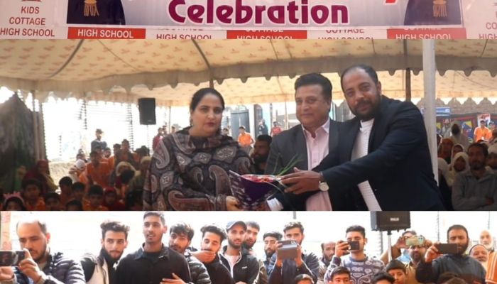 Today’s annual day was celebrated at Kids Cottage High School Wussan Kangan Kashmir Bilal Ahmad Ganie